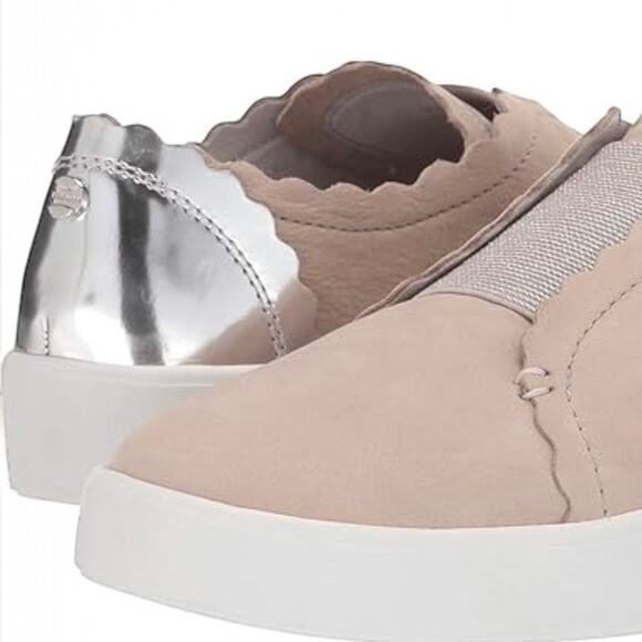 Cole Haan GrandPro Spectator Scalloped Slip-On Sneaker Dove Nubuck Size 7.5 - Picture 2 of 10